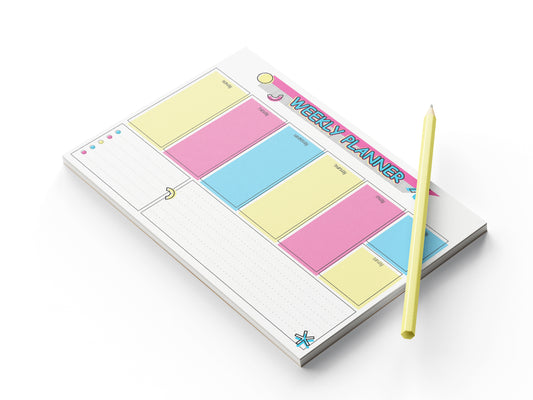 90s Inspired Weekly Planner