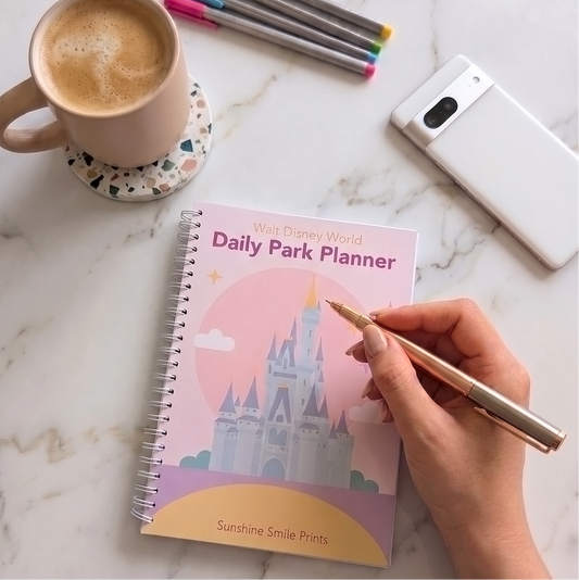Disney World Planner, 21 Day Travel Planner, Guide Maps Included