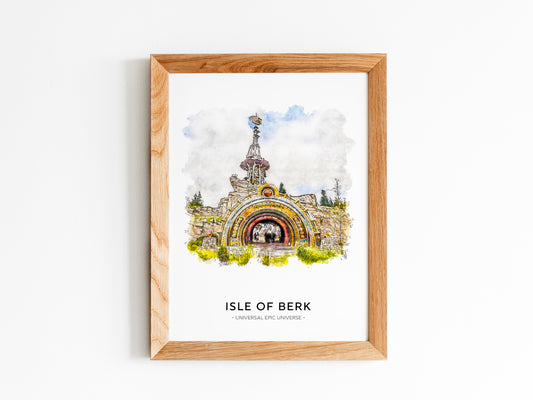 How to Train Your Dragon Isle of Berk Portal