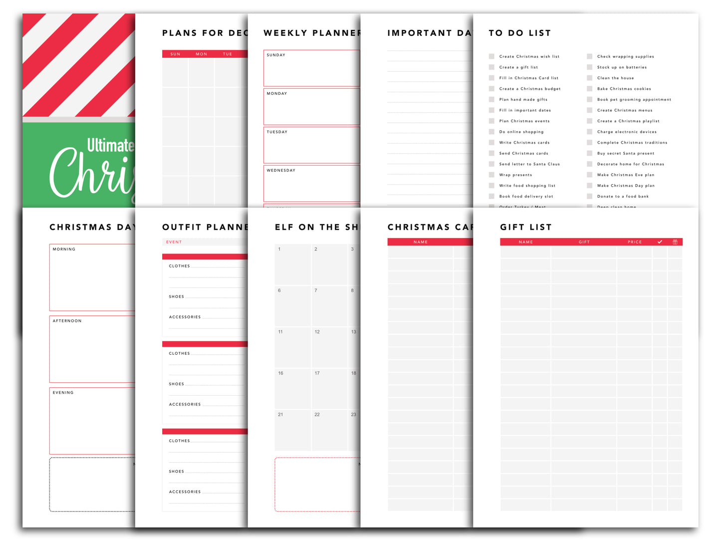 Ultimate Christmas Planner