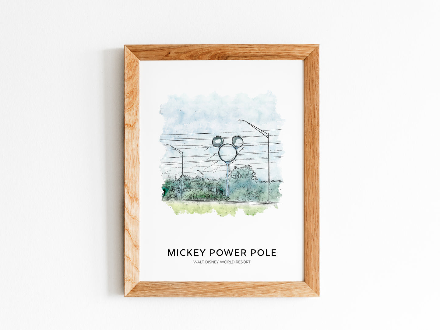 Mickey Power Pole Pylon