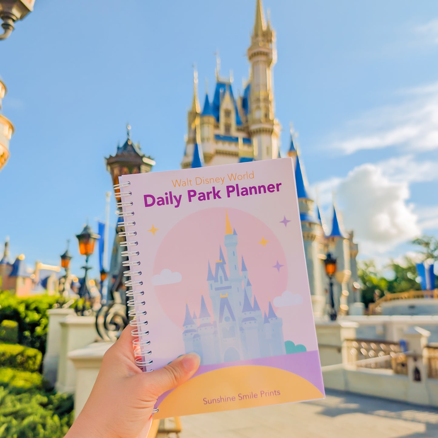 Disney World Planner, 21 Day Travel Planner, Guide Maps Included