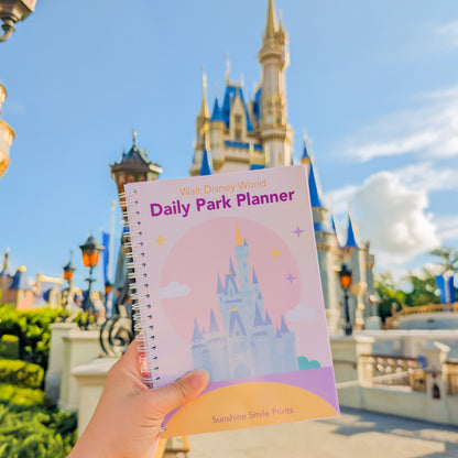 Disney World Planner, 21 Day Travel Planner, Guide Maps Included