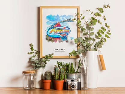 Pipeline The Surf Coaster