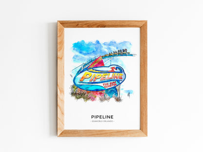 Pipeline The Surf Coaster