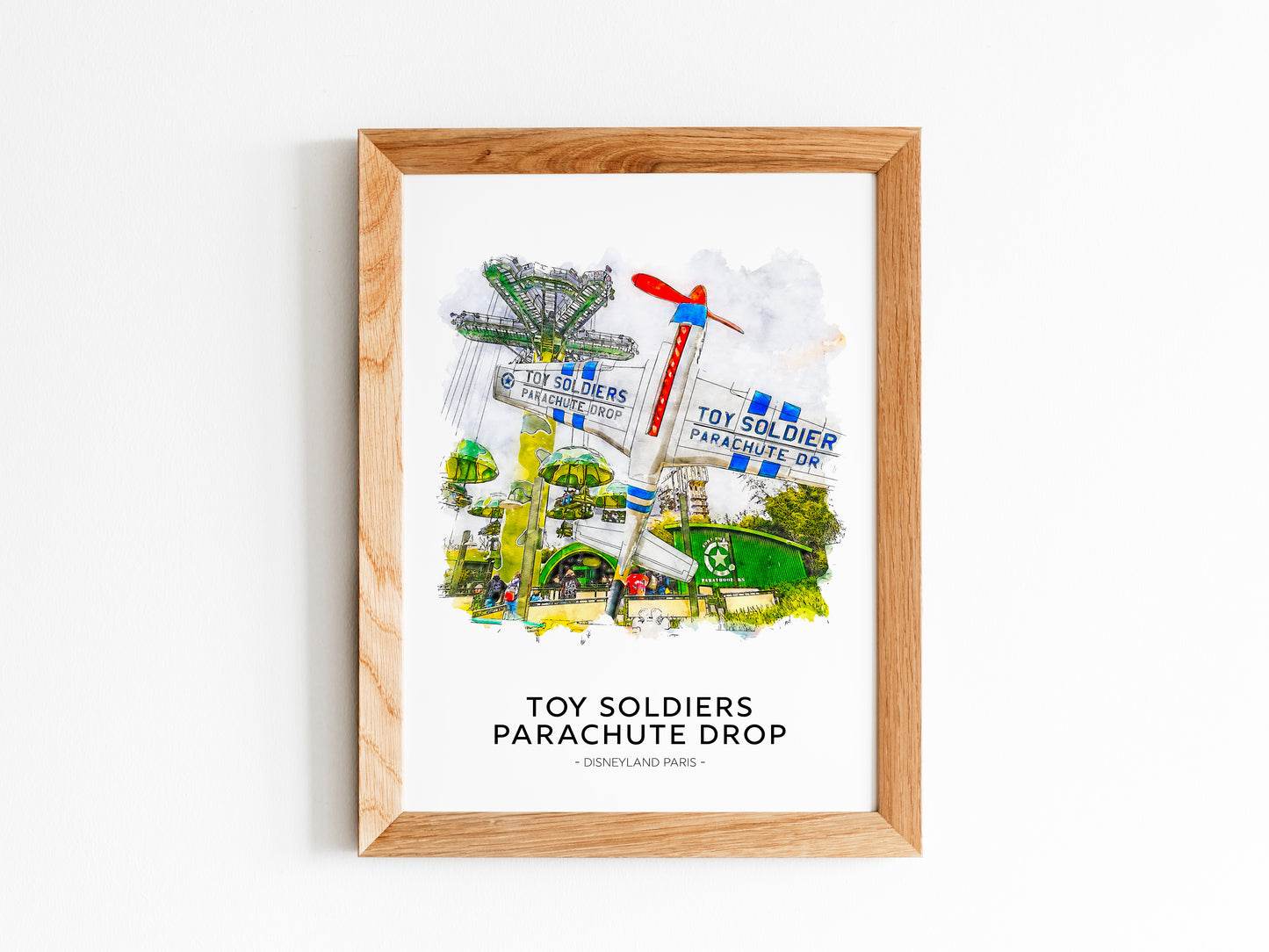 Toy Soliders Parachute Drop